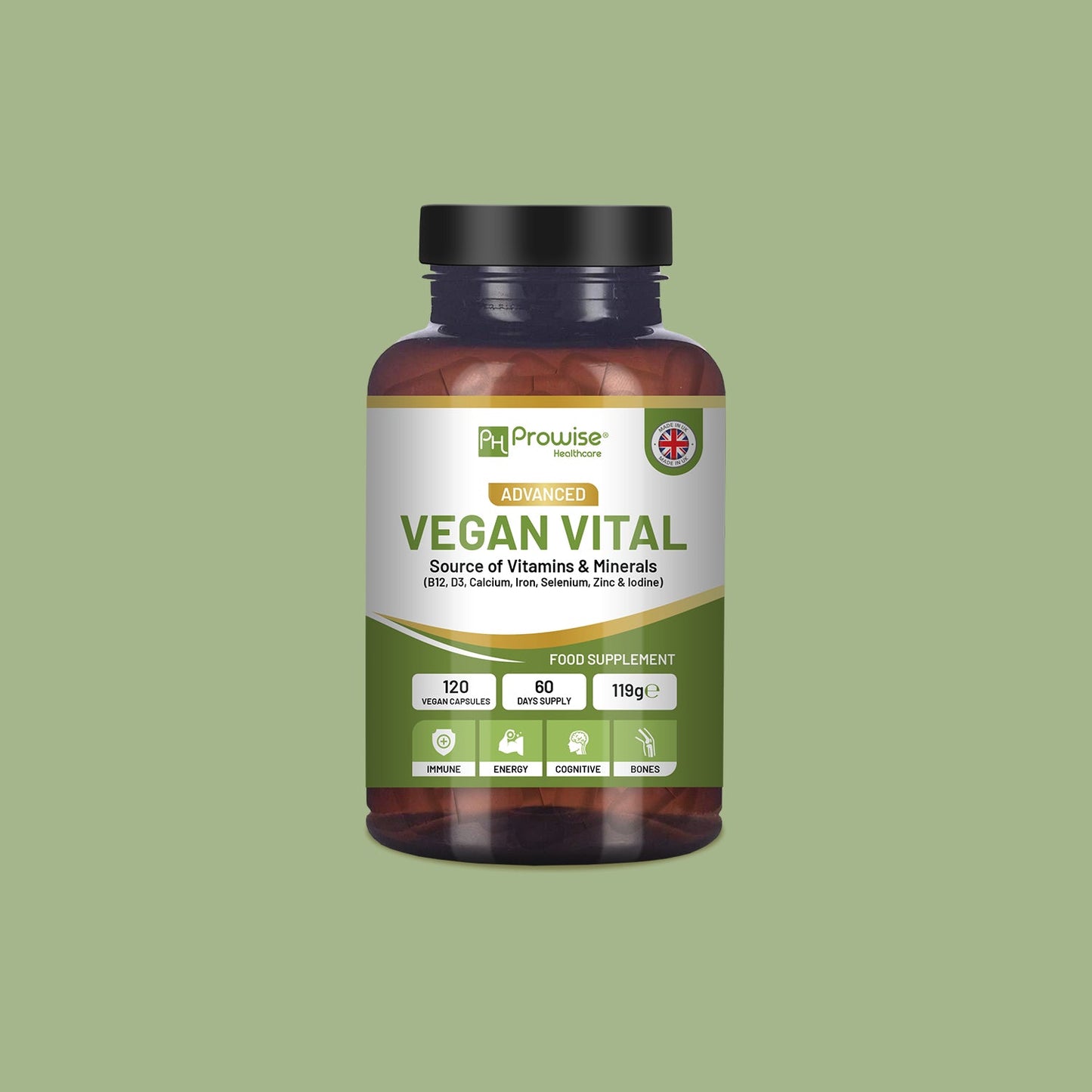 Vegan Multivitamin 120 Vegan Capsules