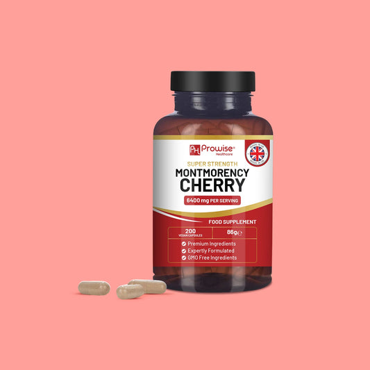 Montmorency Cherry Capsules 6400mg 200 Vegan Capsules