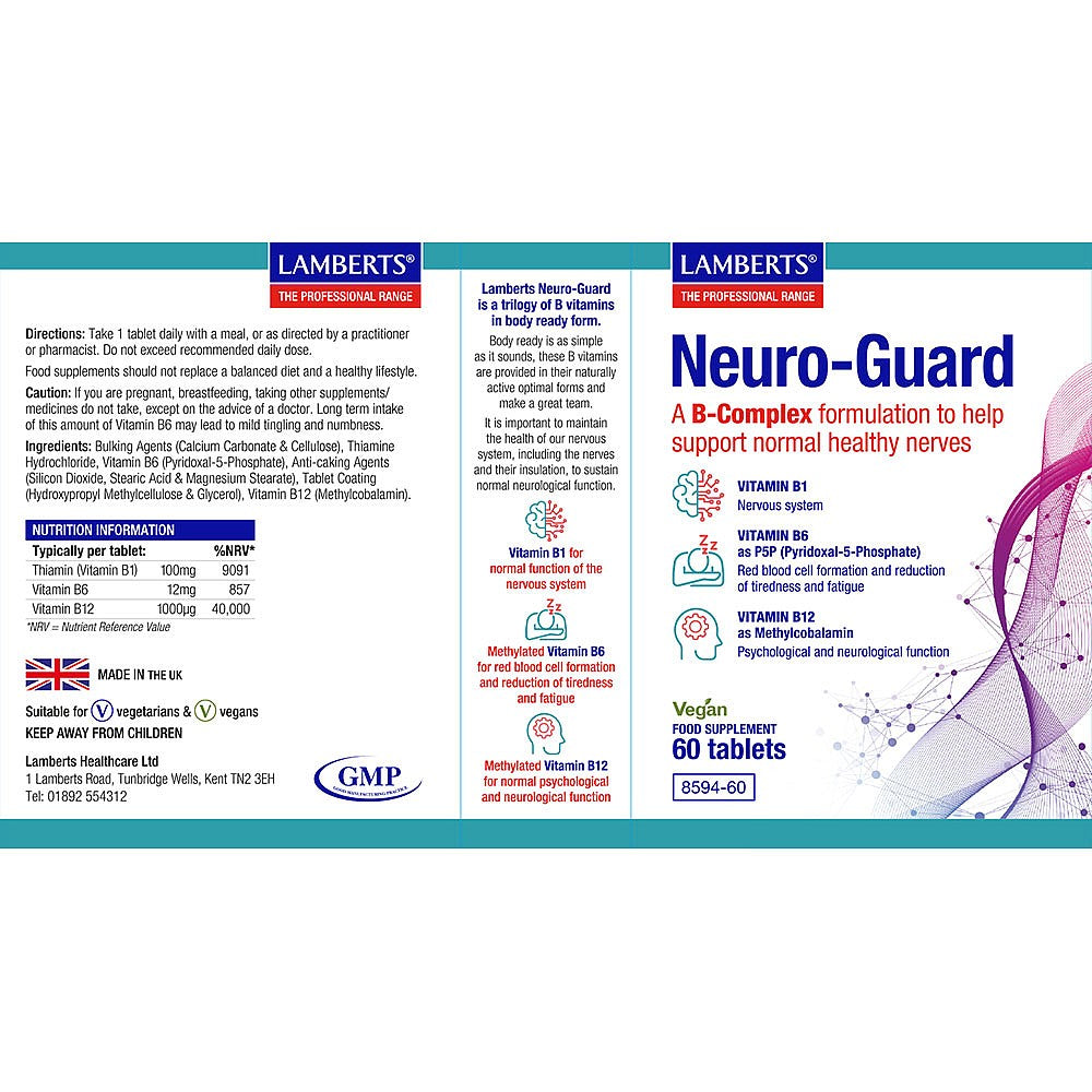 Lamberts Neuro-Guard, 60 Tablets