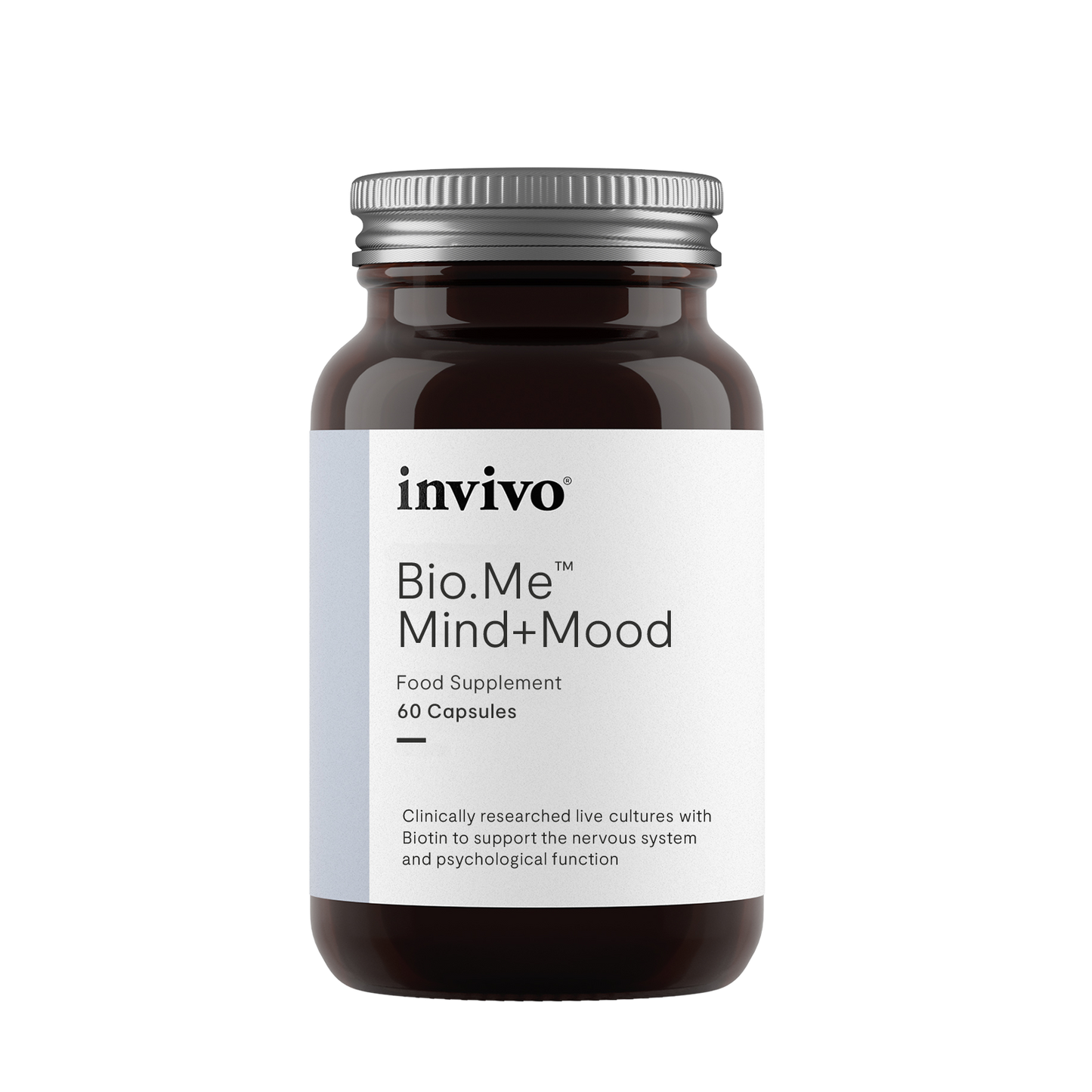 Invivo Bio.Me Mind + Mood, 60 Capsules