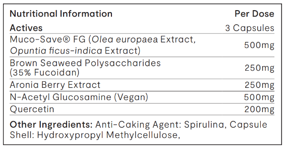 Invivo Bio.Revive Mucin +, 90 Capsules