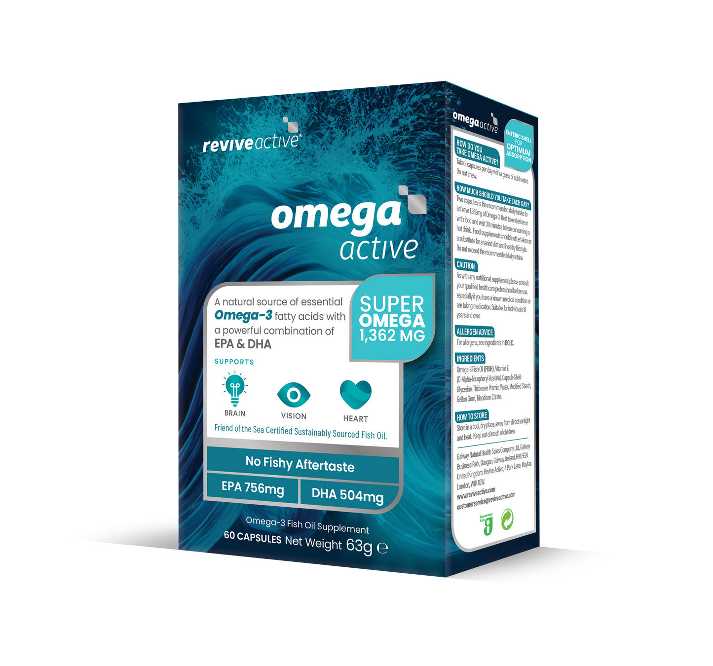 Revive Active Omega Active, 60 Capsules