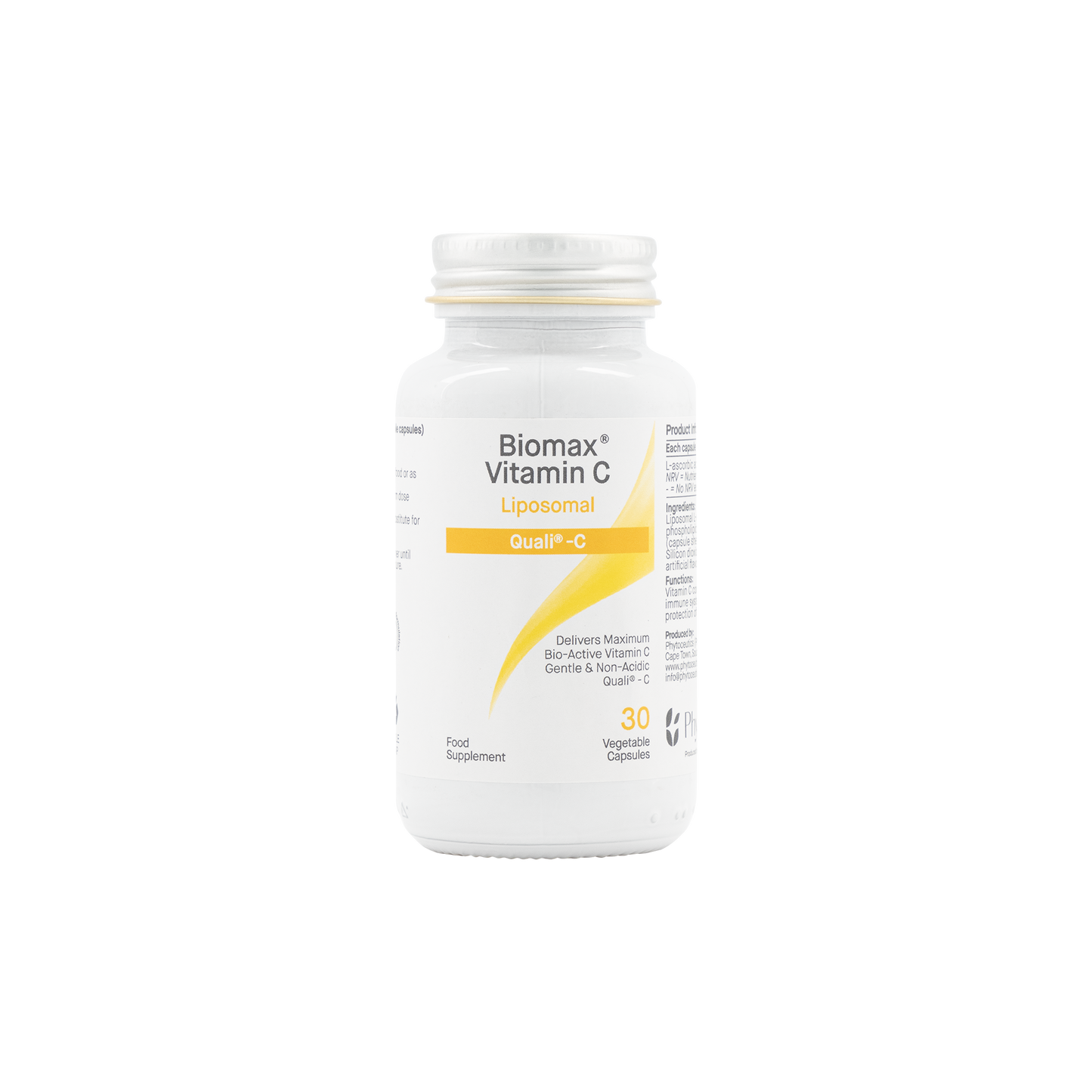 Phytoceutics Biomax Vitamin C Liposomal, 30 Capsules