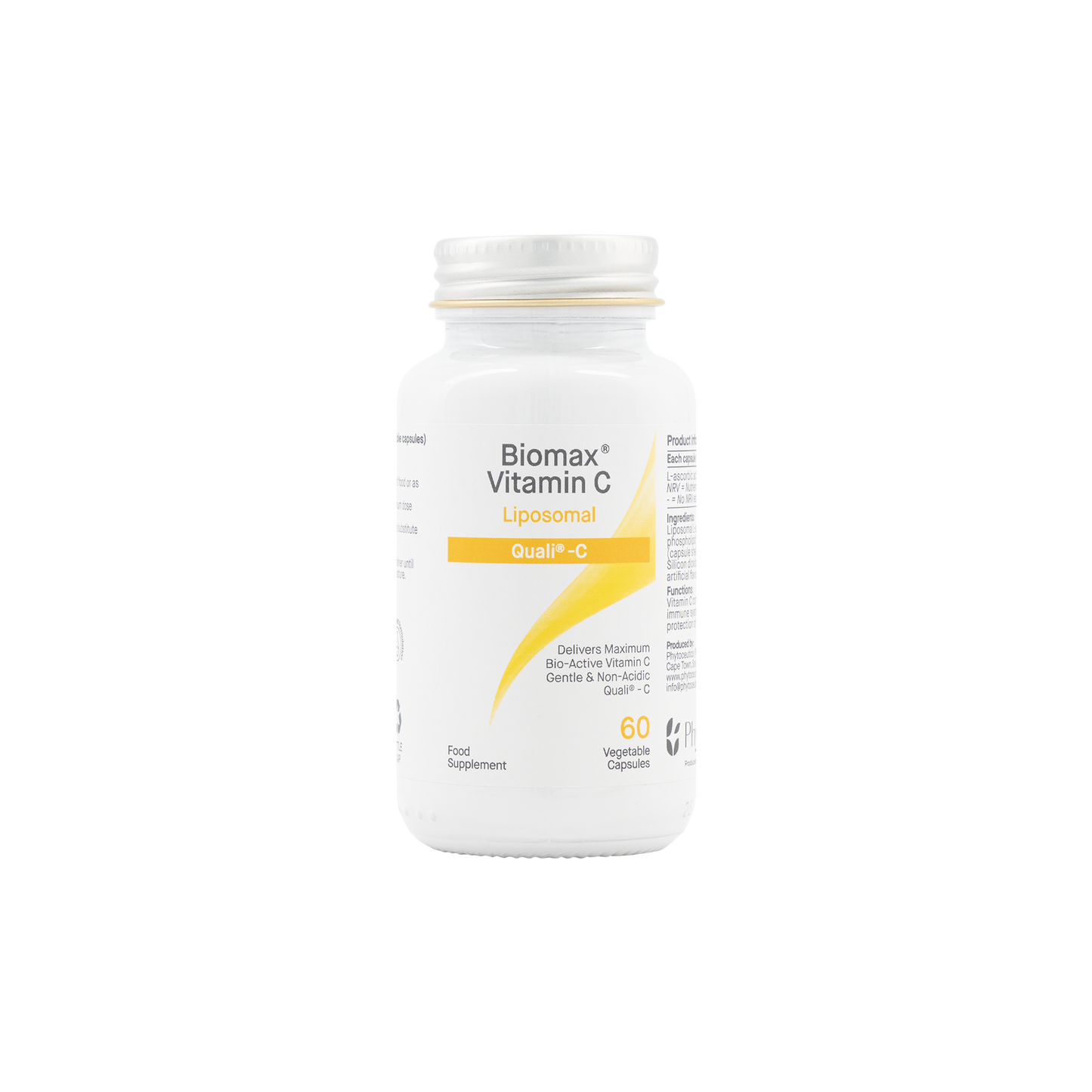 Phytoceutics Biomax Vitamin C Liposomal, 60 Capsules