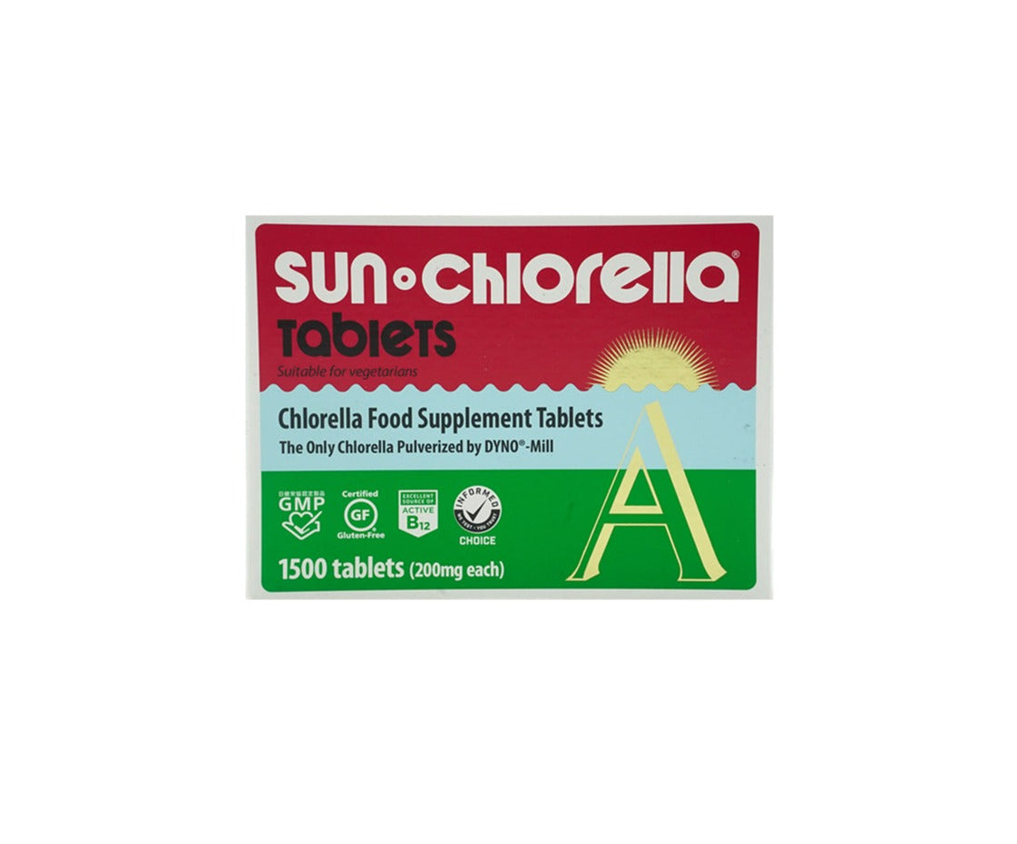 Sun Chlorella 'A' Tablets, 200mg, 1500Tabs