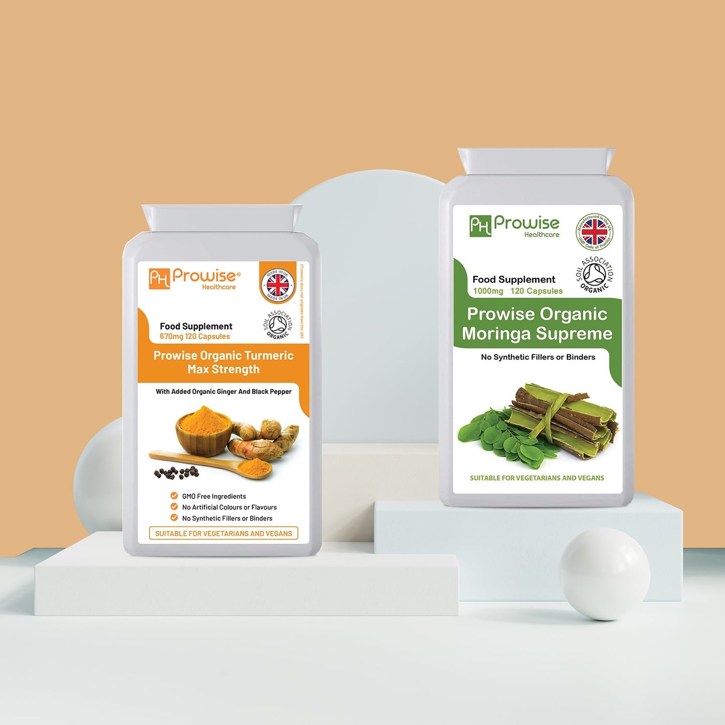 Organic Turmeric Moringa Combo Offer