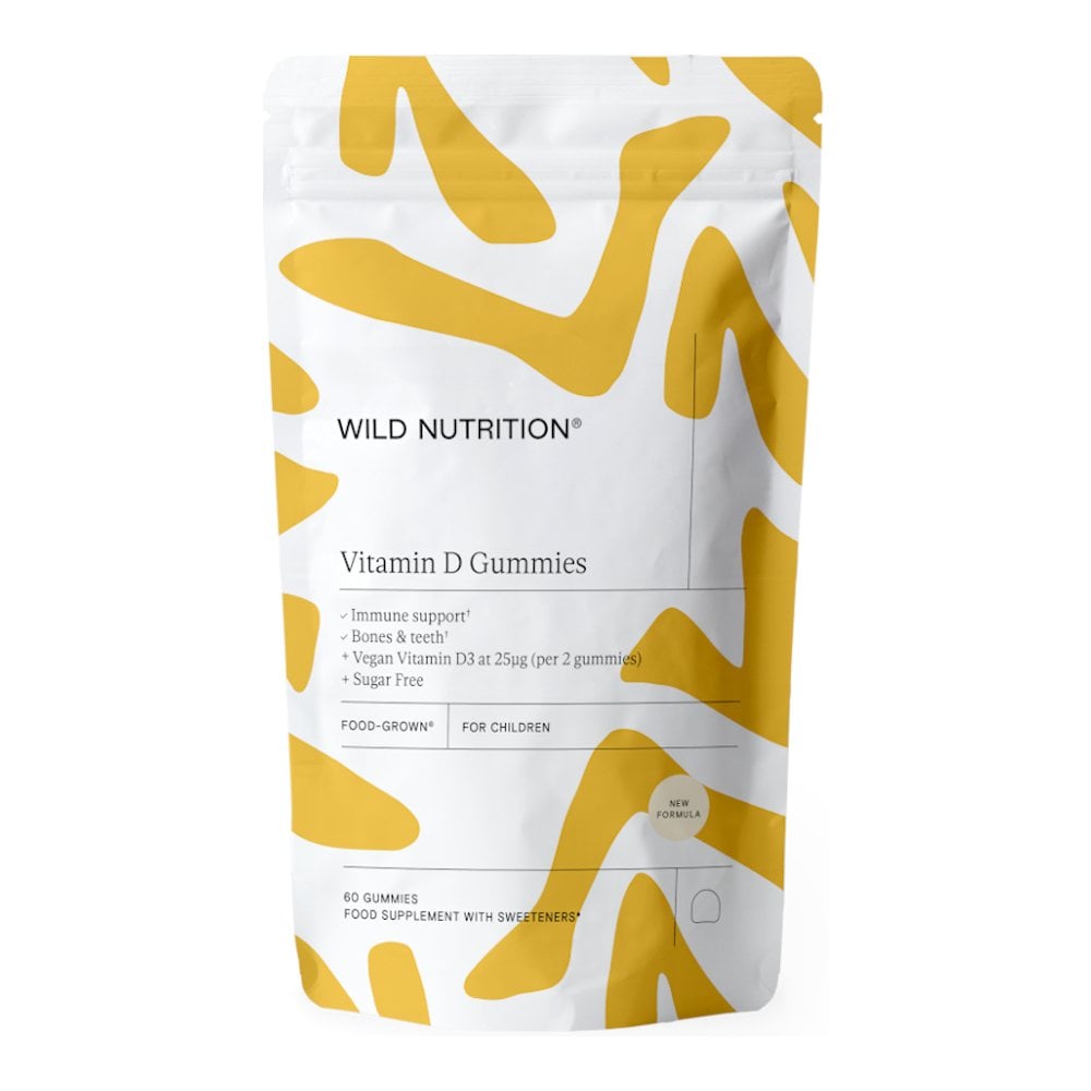 Wild Nutrition Vitamin D Gummies for Children 60 Gummies