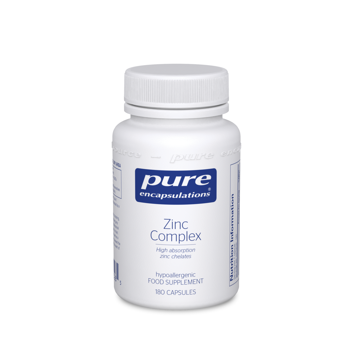 Pure Encapsulations Zinc Complex, 180 Capsules