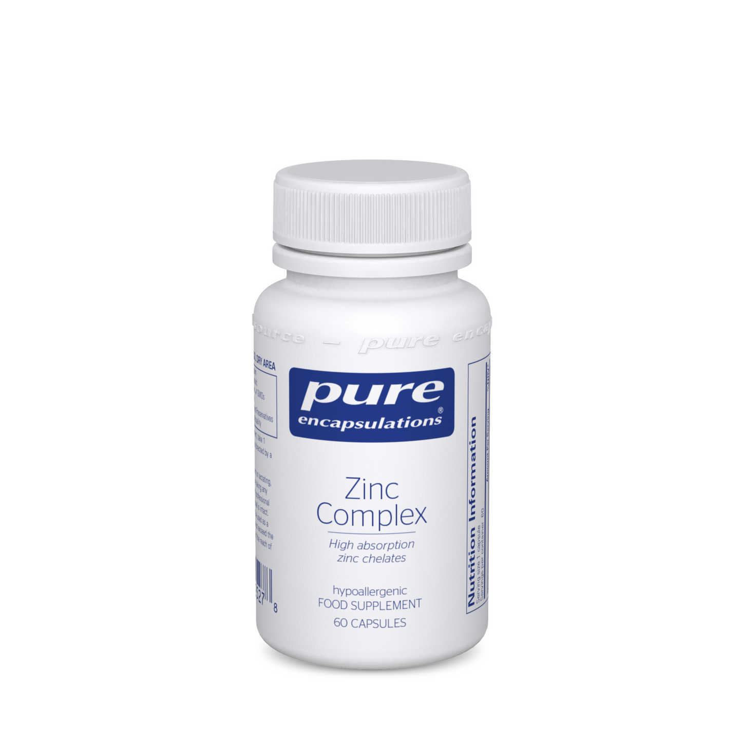 Pure Encapsulations Zinc Complex, 60 Capsules